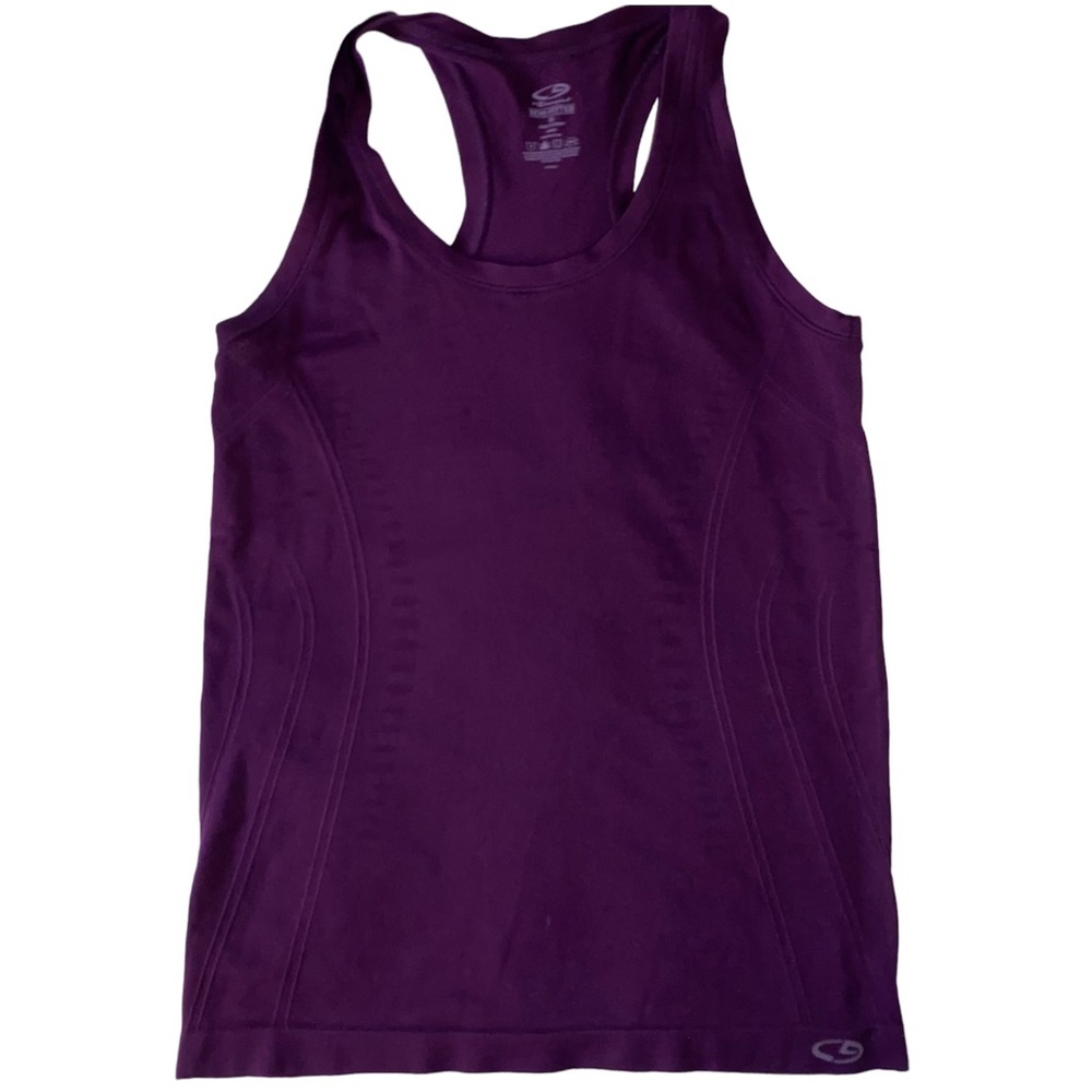 CHAMPION women’s Semi-fitted Tank top. Color is Plum. Size Small